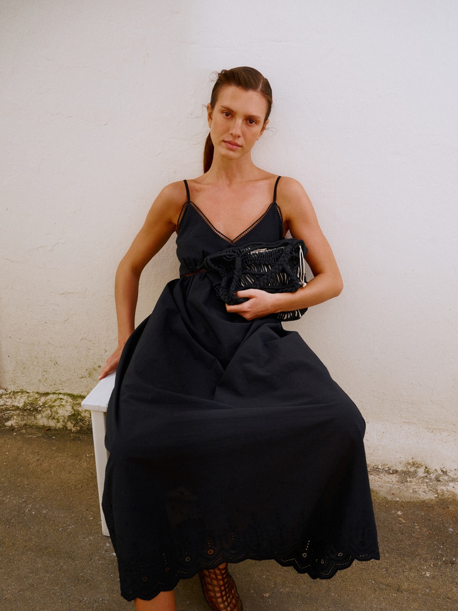 Сарафан из хлопка Broderie Anglaise