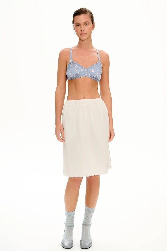 Бралет из итальянской ткани с принтом