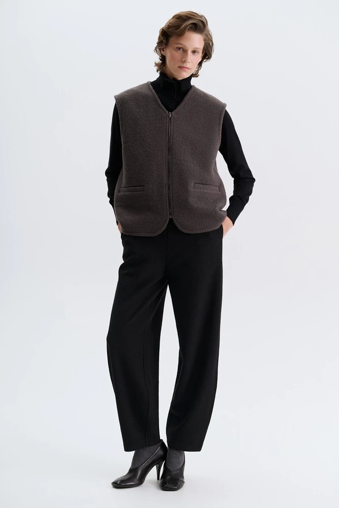 Жилетка двухсторонняя из шерсти