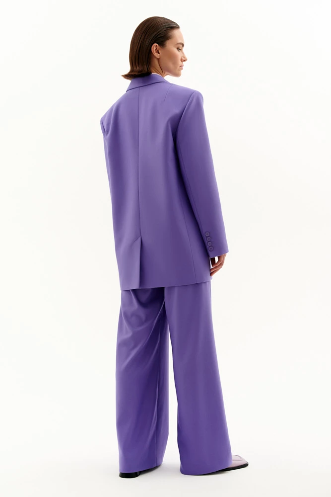 Жакет однобортный удлиненный