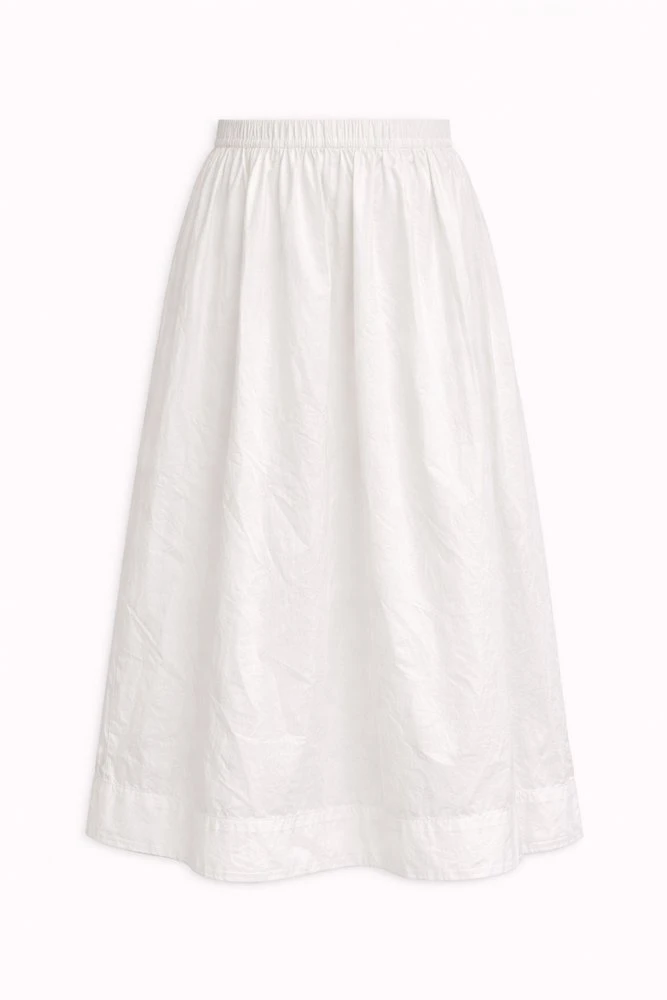 Юбка миди из хрустящего хлопка