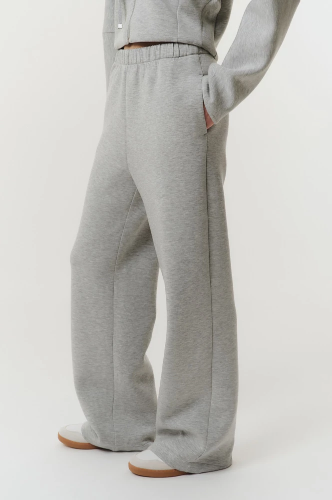 Брюки трикотажные меланж