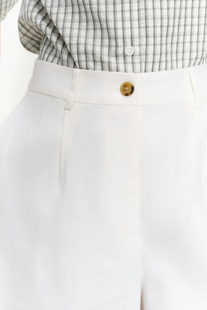 Бермуды изо льна