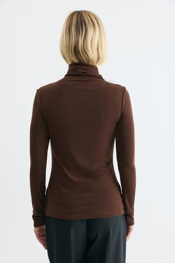 Водолазка базовая с шерстью и кашемиром