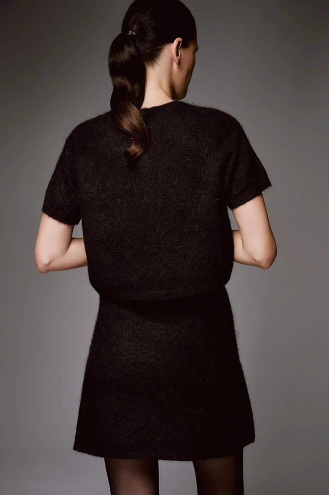 Кардиган из шерсти альпака