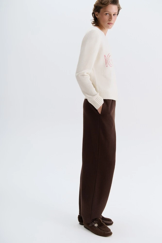 Брюки из шерсти boiled wool