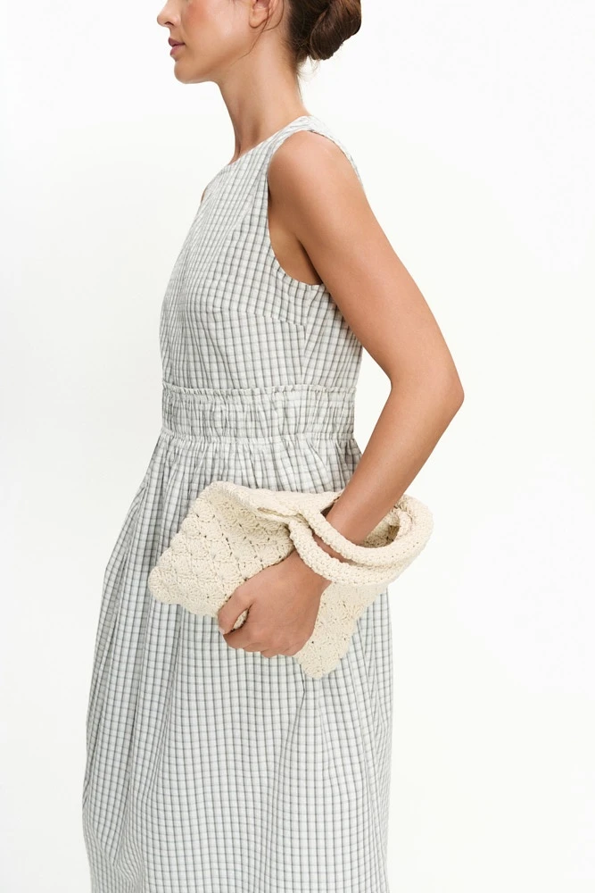 Сумка кроше из хлопка