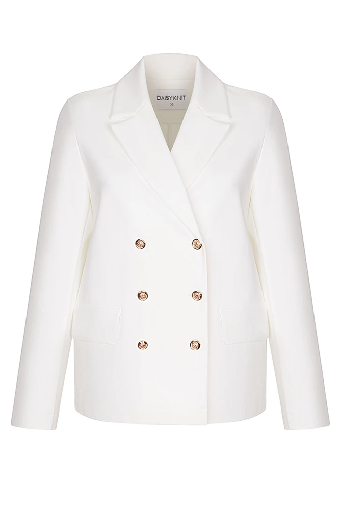 Блейзер трикотажный