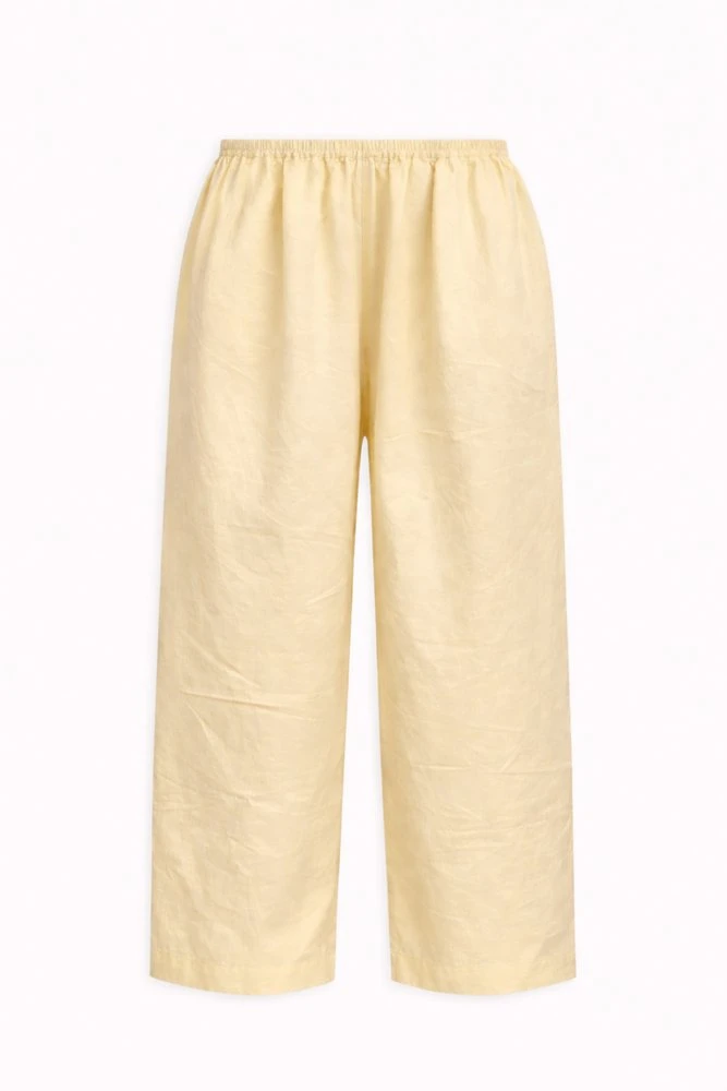 Брюки широкие из хлопка Pima