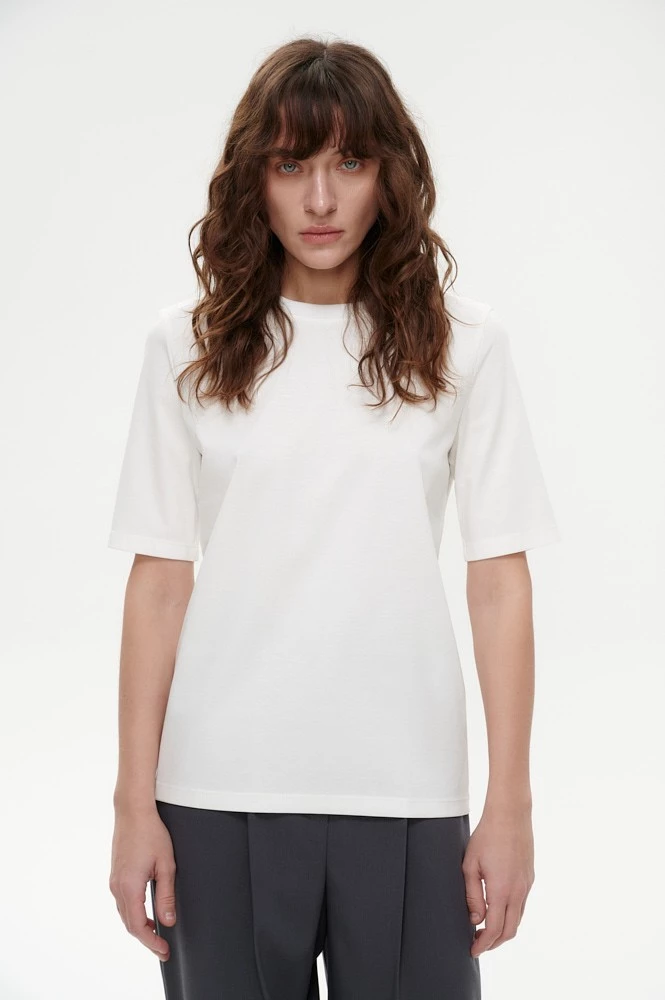 Футболка базовая с удлиненным рукавом