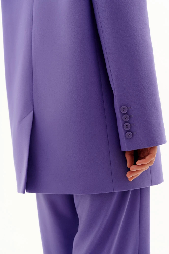 Жакет однобортный удлиненный