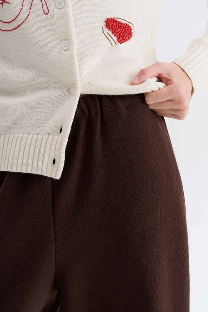 Брюки из шерсти boiled wool