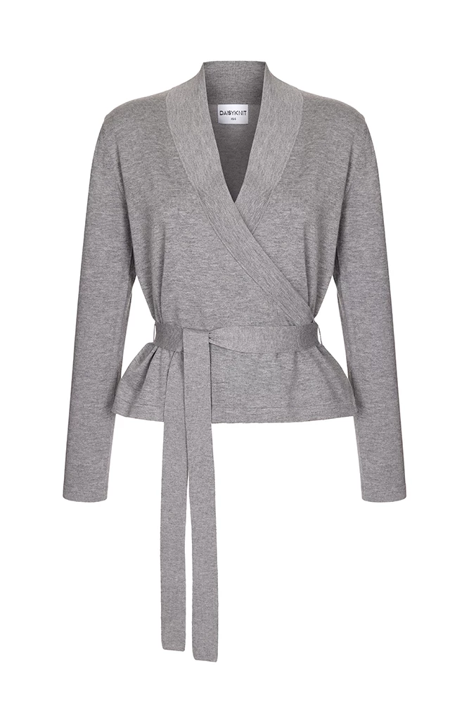 Пуловер на запахе