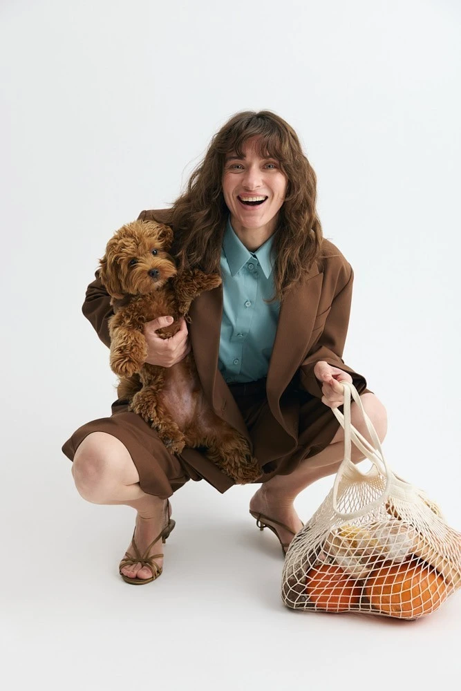 Бермуды со складками