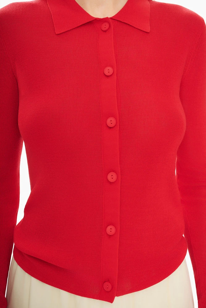 Рубашка из тонкого трикотажа