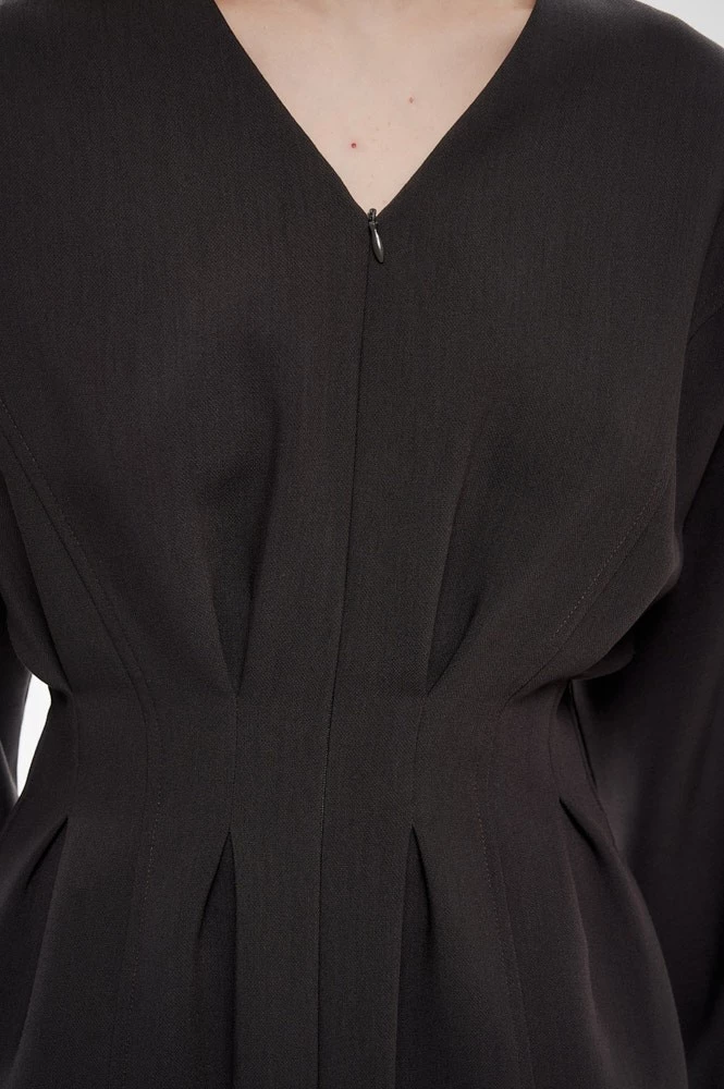 Платье мини силуэт песочные часы