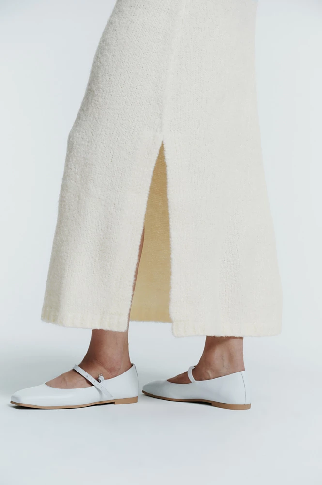 Юбка из фактурной пряжи