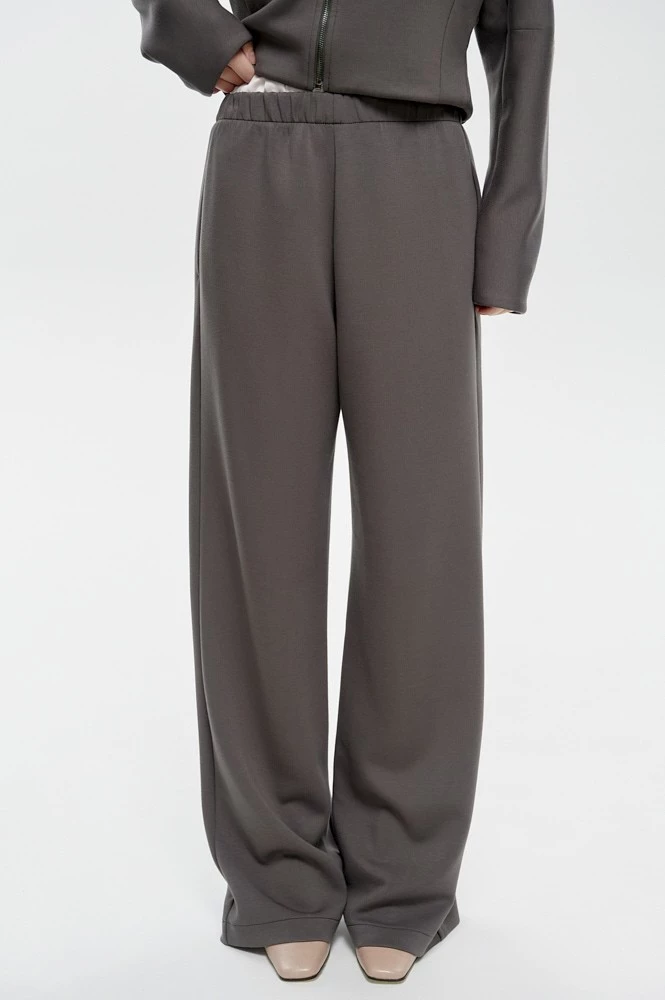 Брюки трикотажные меланж