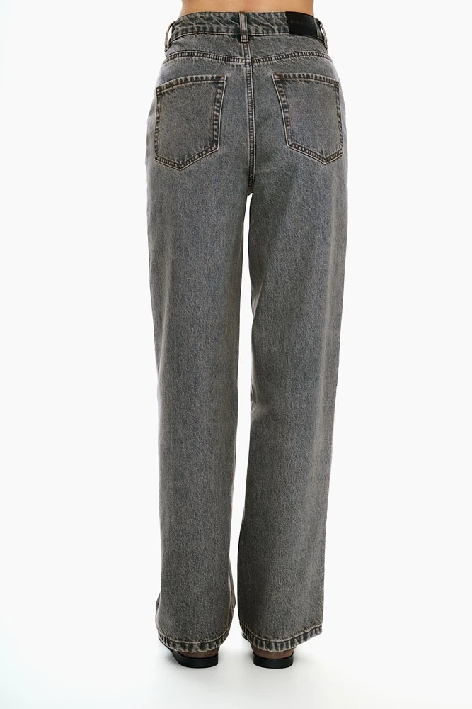 Джинсы Straight с тинтом