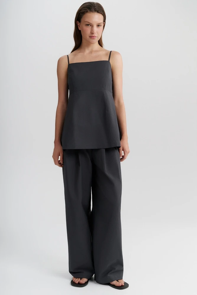 Топ удлинённый из хлопка