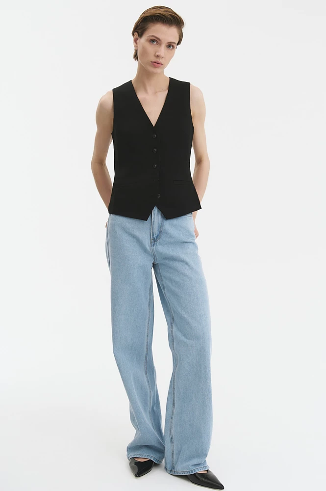 Джинсы широкие