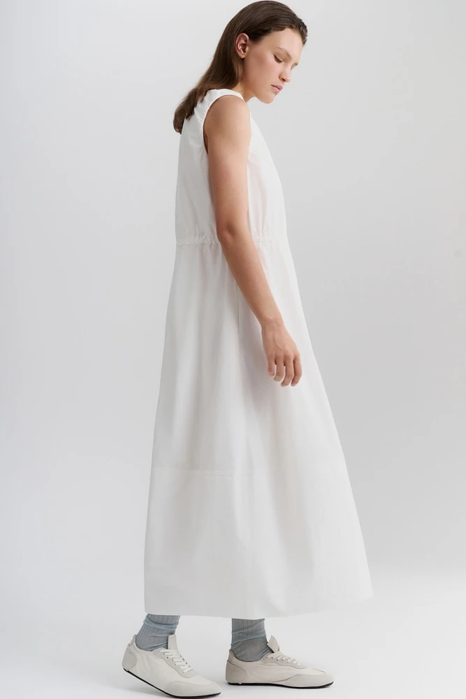 Платье миди из хлопка Pima