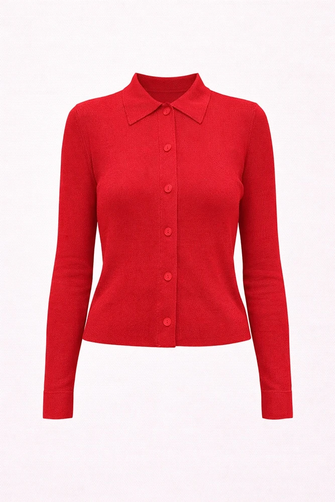 Рубашка из тонкого трикотажа