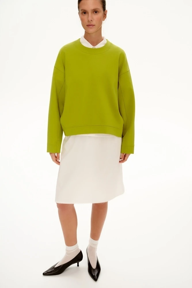 Свитшот из итальянского трикотажа