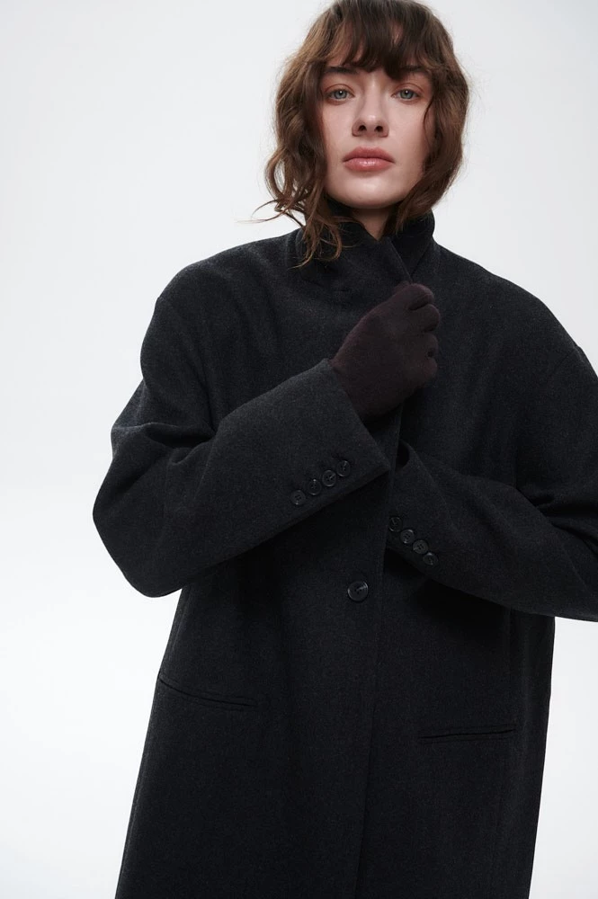 Пальто средней длины  из шерсти