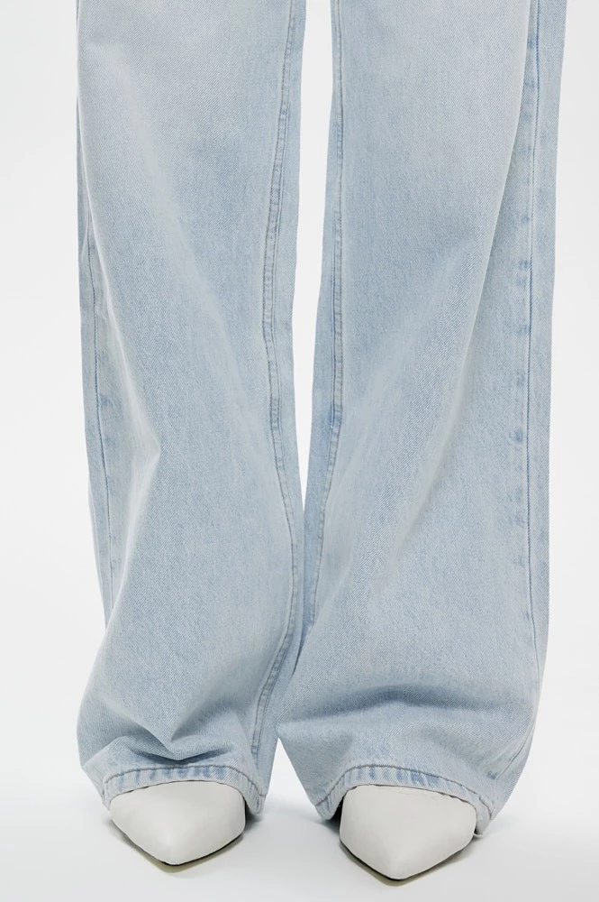 Джинсы Wide leg Джинсы Wide leg