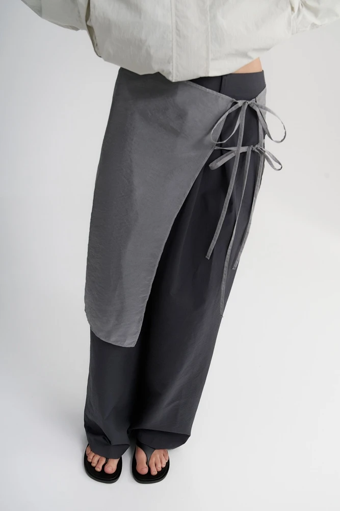 Юбка прозрачная на завязках