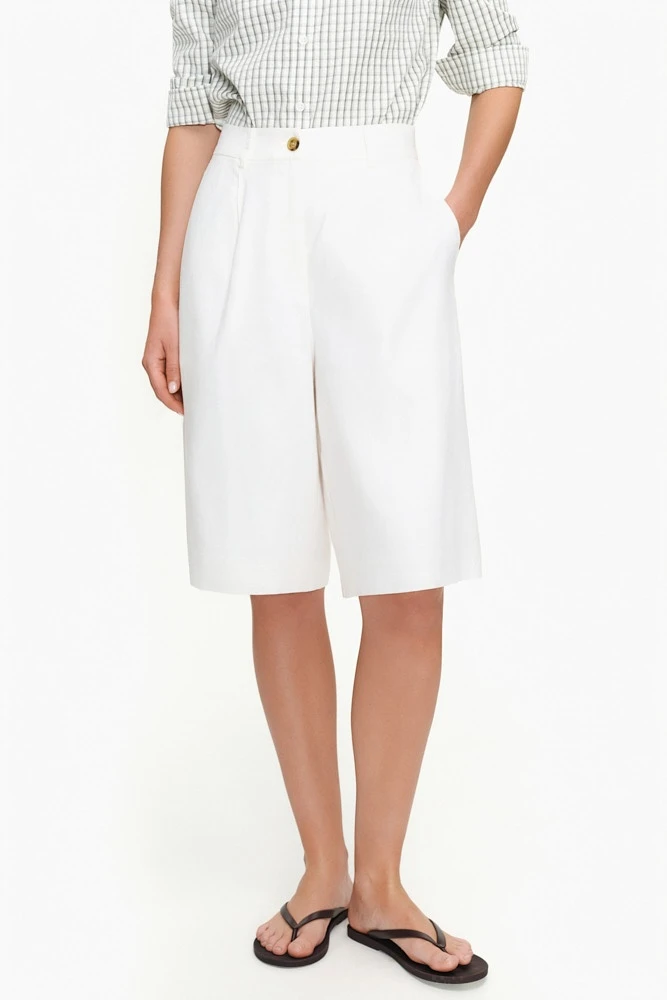 Бермуды изо льна