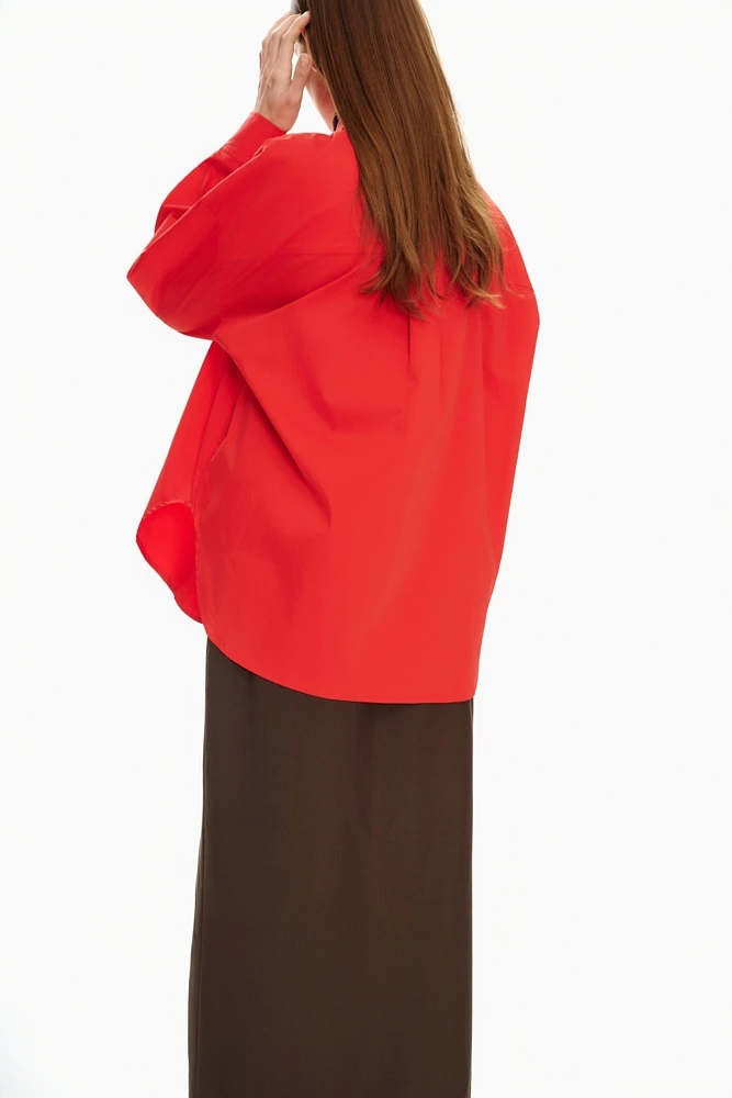 Рубашка базовая из хлопка