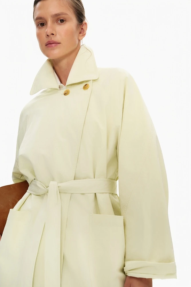 Тренч облегченный на хлопковом подкладе