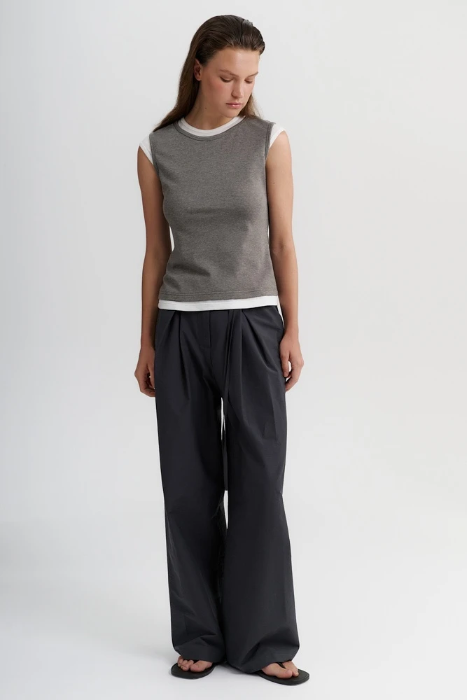 Футболка двойная из трикотажа