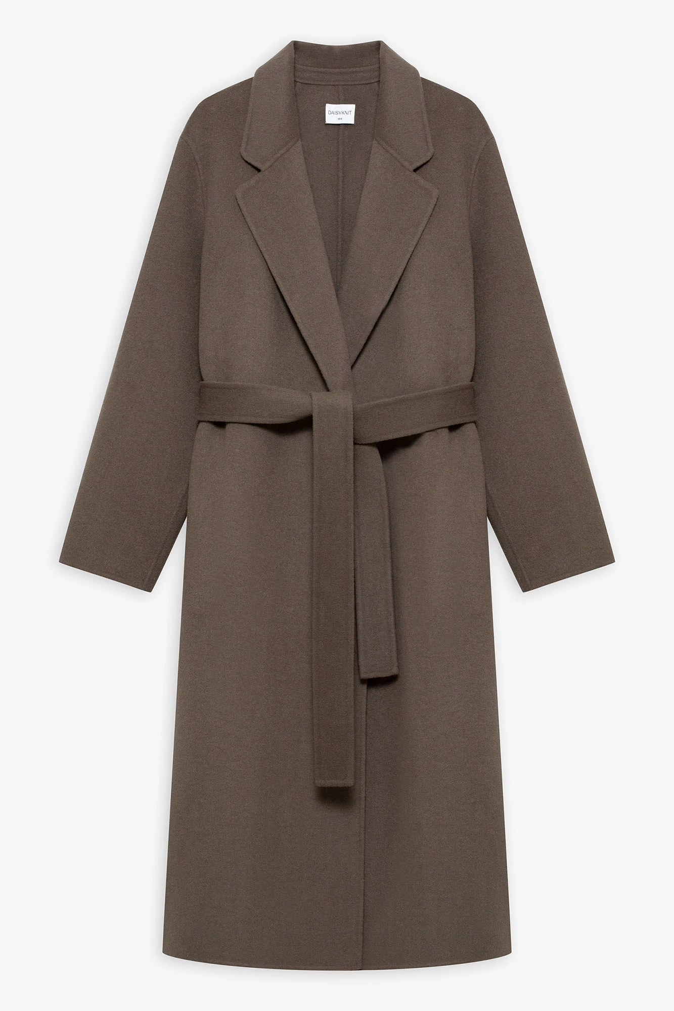 Пальто на запах из шерсти