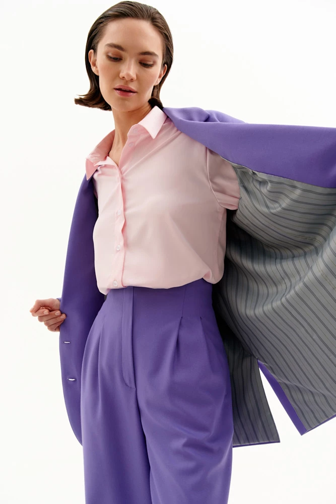 Жакет однобортный удлиненный