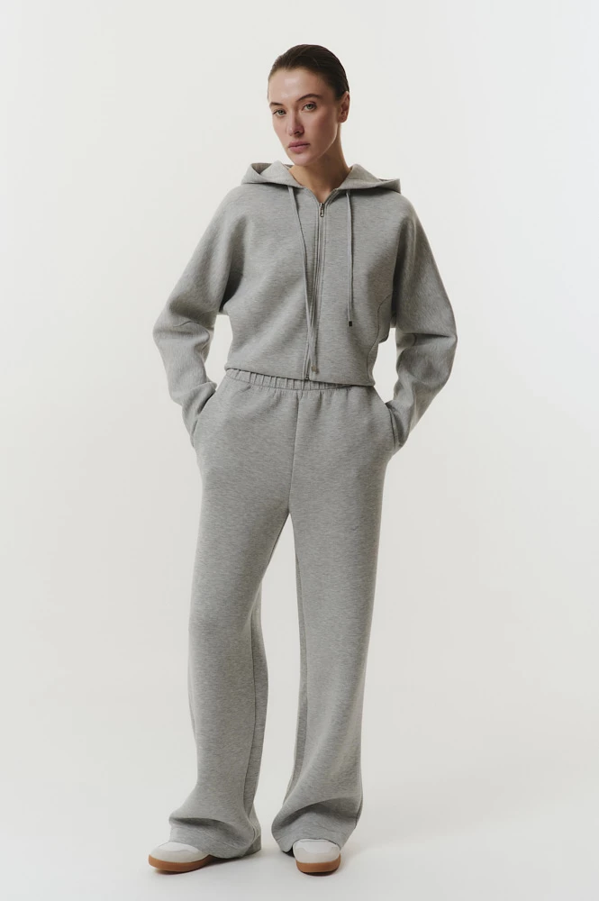 Брюки трикотажные меланж