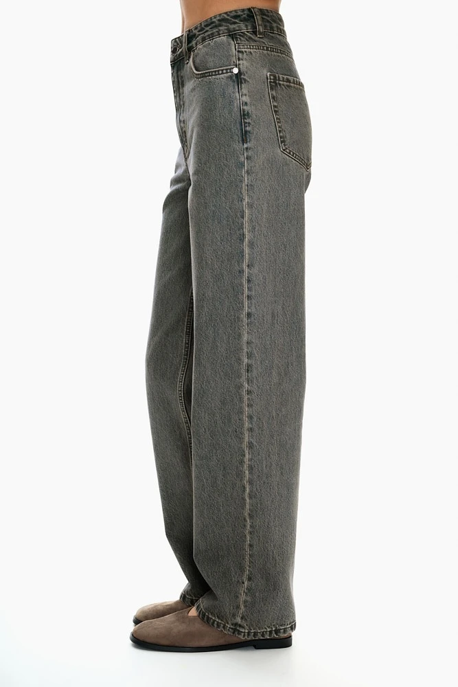 Джинсы Straight с тинтом