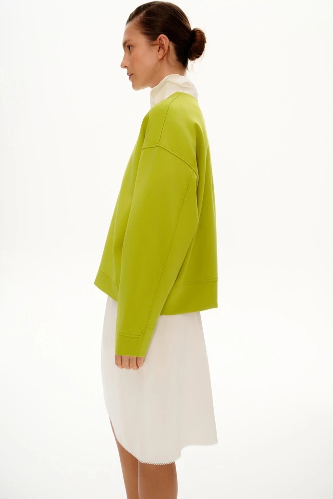 Свитшот из итальянского трикотажа