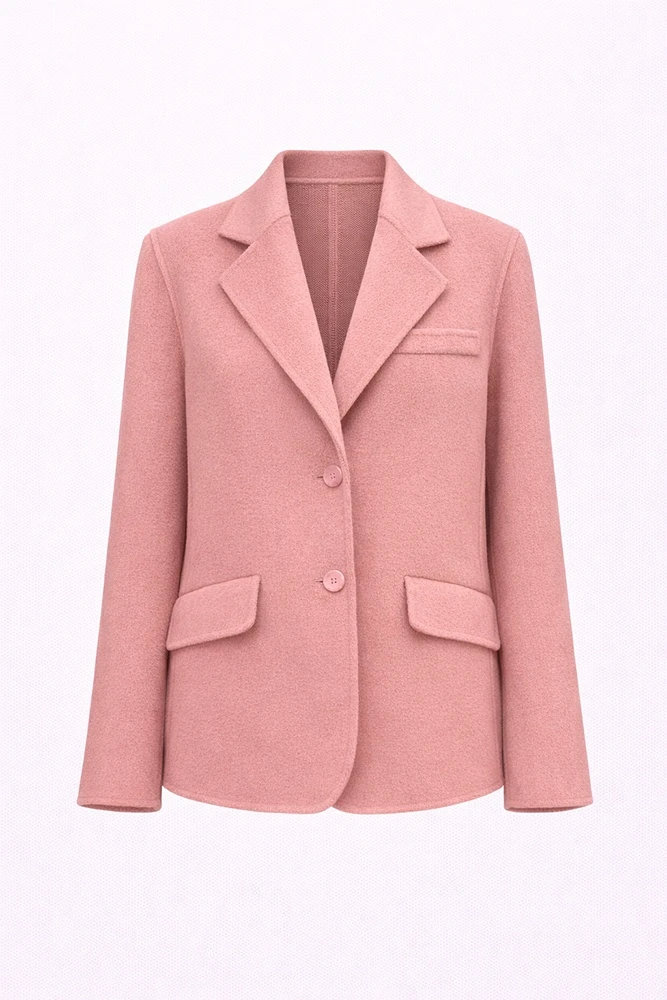 Пальто-жакет из шерсти