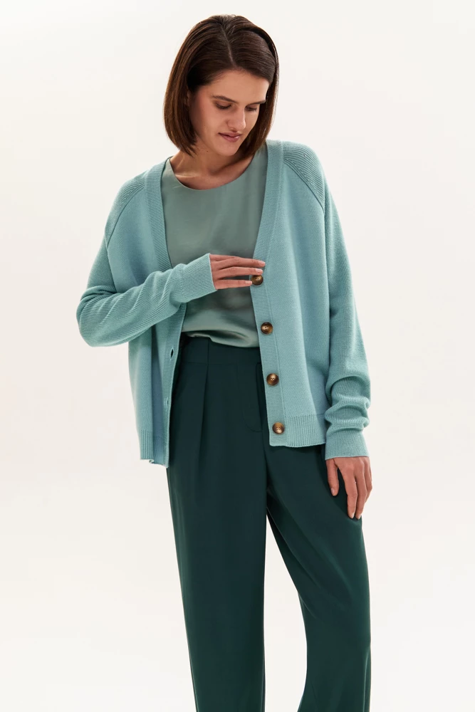 Брюки прямые со складками