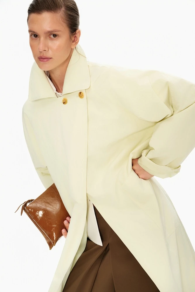 Тренч облегченный на хлопковом подкладе