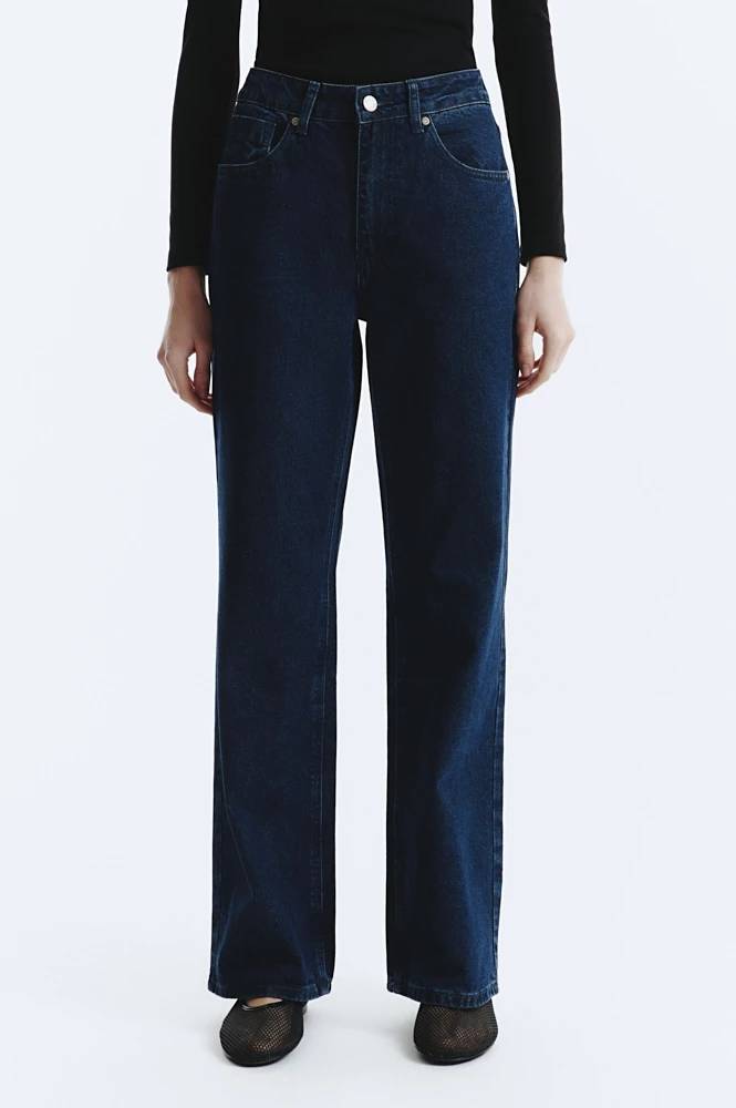 Джинсы прямые