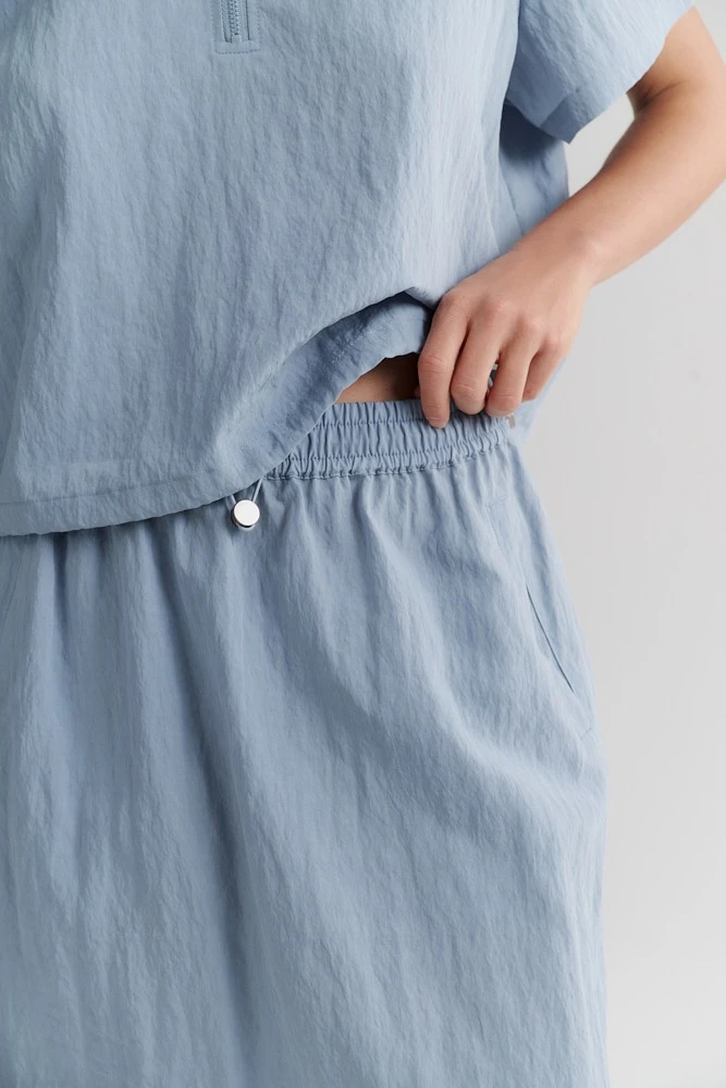 Юбка миди на кулиске