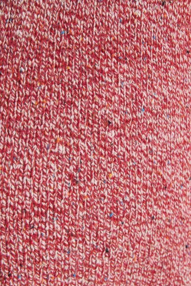 Юбка миди меланж из шерсти