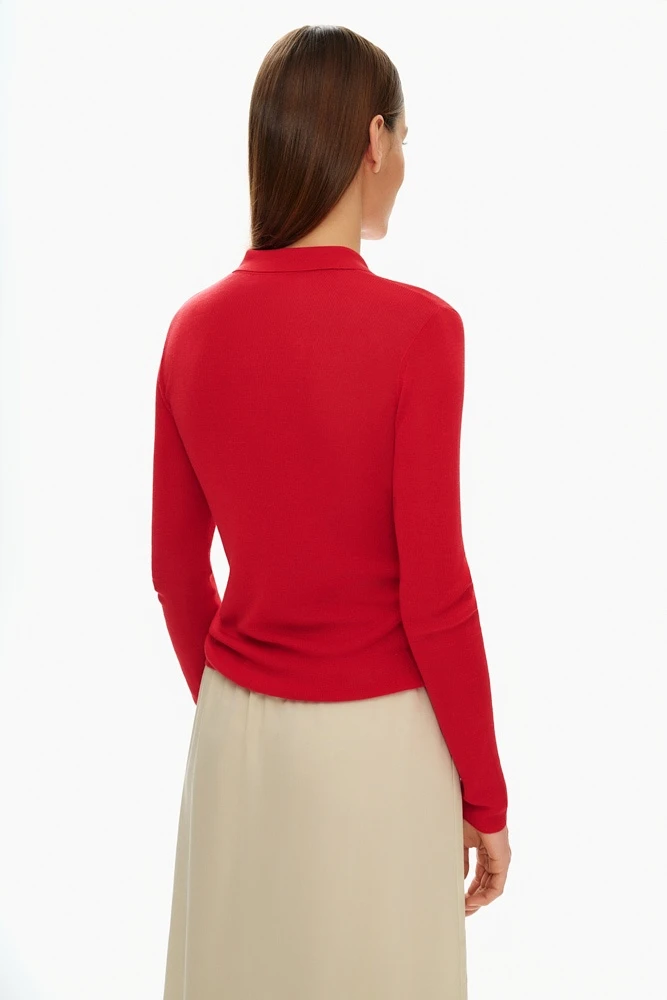 Рубашка из тонкого трикотажа