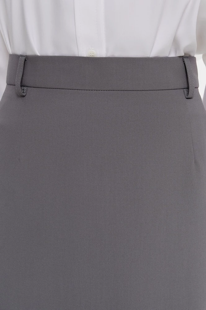 Юбка макси прямого силуэта