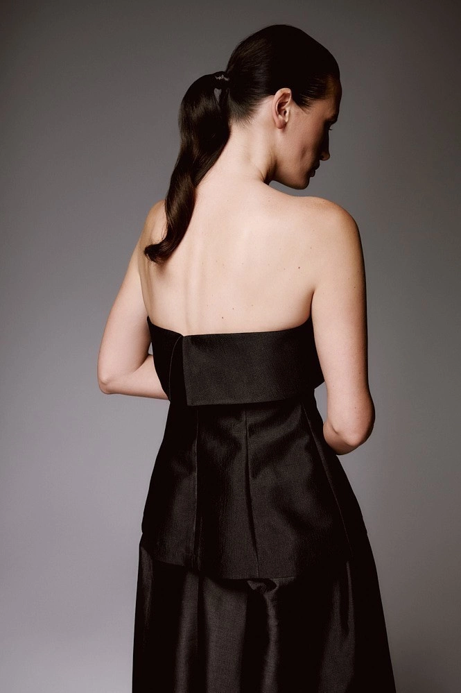 Топ бандо со съемными бретелями