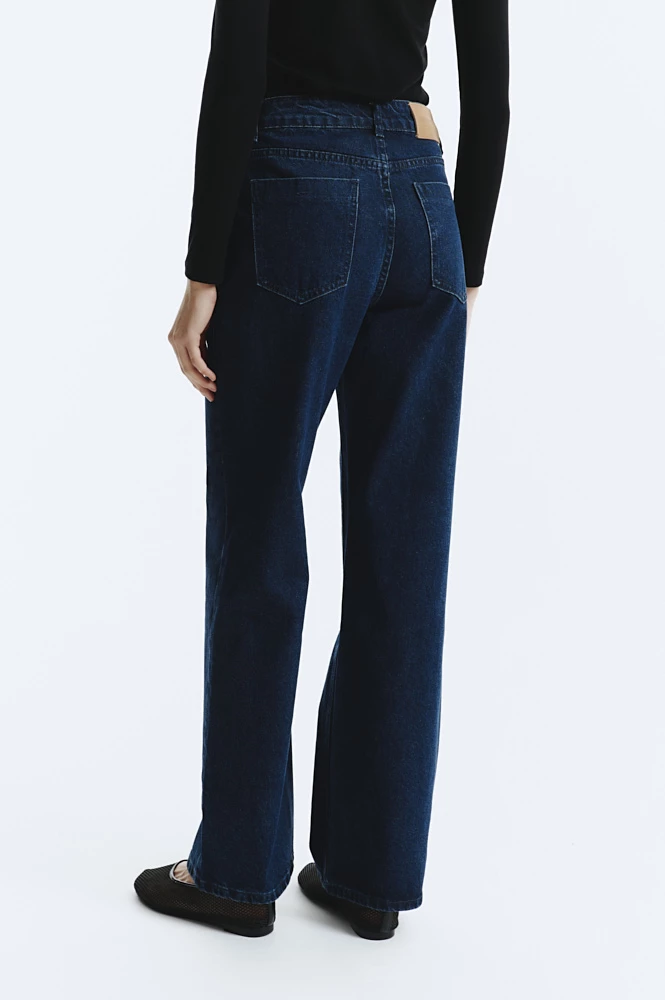 Джинсы прямые